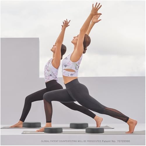 Yoga Knee Pad, 1.57 Inch Thick, Memory Foam and EPE Foam, Waterproof and Non-Slip, for Knees Elbows Wrist Hands Head Yoga Pilates Work Out Kneeling Pad, Exercise Mat 2