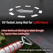 Sportspower BouncePro 14ft Trampoline Meets ASTM Safety Standards, Heavy-Duty Rust-Resistant Steel Frame, UV-Resistant Jump Mat & Safety Net