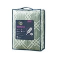 thumbnail image 4 of Serta Printed Plush Heated Throw, 50x60 inch, Seafoam, 4 of 10