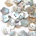 thumbnail image 3 of 100x15mm Pearl Buttons Mother of Pearl Shell Flower Button, 3 of 4