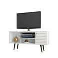 thumbnail image 2 of Manhattan Comfort Liberty 53.14 Inch Mid Century Modern Wood TV Stand with Legs, 2 of 6