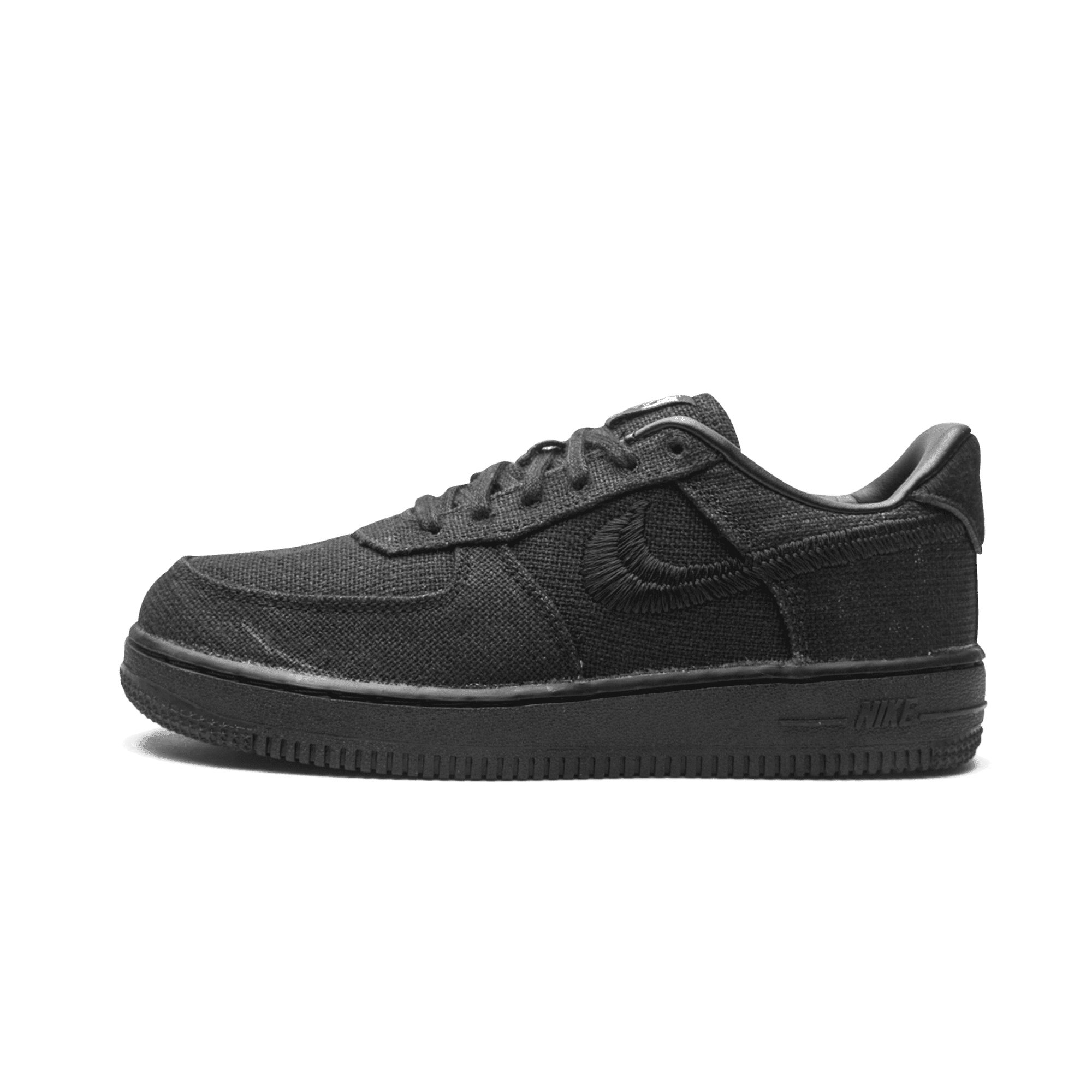 NIKE PRE SCHOOL FORCE 1 STUSSY (PS) "STUSSY - BLACK - PS" DD1578 001 DD1578 001 from Stadium Goods