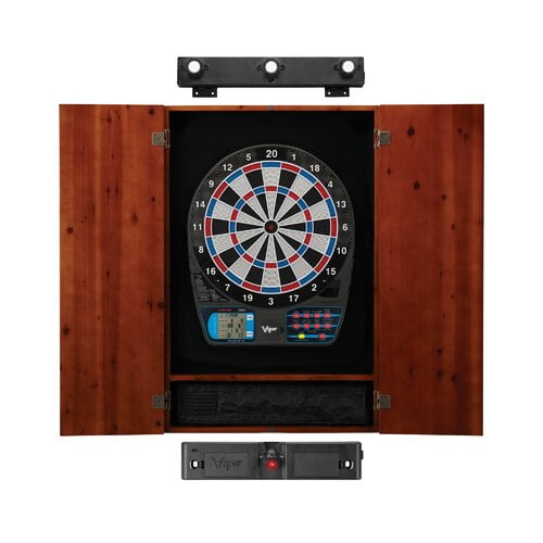 Viper Metropolitan Cinnamon Dartboard and Cabinet Set (Wayfair Exclusive)
