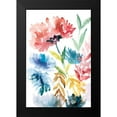 thumbnail image 2 of Meyers, Rebecca 13x18 Black Modern Framed Museum Art Print Titled - Lush Floral I, 2 of 5
