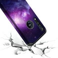 thumbnail image 4 of Moto G8 Play Case, Motorola One Macro Case, KAESAR Hybrid Dual Layer Slim Graphic Armor Shockproof Impact Resistant Protective Cover Case for Moto One Macro / G8 Play (Galaxy Cloud), 4 of 4
