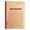 A5,100 Sheets, variant on A5 Minimalist Kraft Cover Notebook, 40 Sheets Lined Business Journal, Premium Thick Paper Office Writing Notepad, Simple Professional Meeting Notebook, Portable Daily Notebook