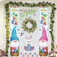 thumbnail image 5 of Happy Easter Door Banner 71x12 Inch Bunny Easter Door Porch Signs Eggs Rabbits Hanging Door Sign Welcome Hanging Flag for Wall Yard Garden Decor, 5 of 7