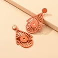 thumbnail image 5 of HomeKingdee Fashion Alloy Drop Earrings for Women - Personality Multicolor Dangle Earrings as Gifts or Daily Jewelry, 5 of 5