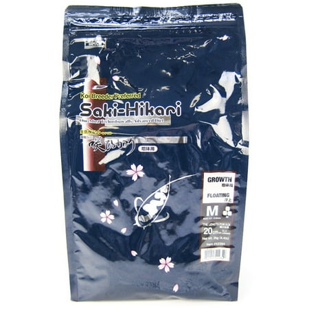 Hikari Pond Koi - Hikari Saki-Hikari Growth Diet Koi Food Floating Pellet 4.4 lbs