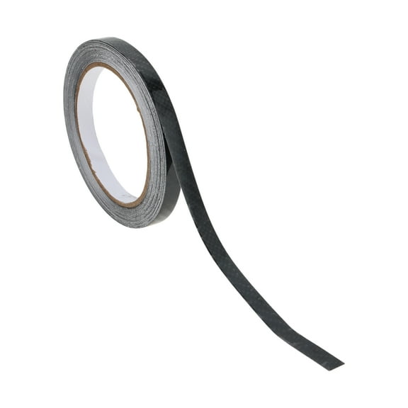 Unique Bargains Pinstripe Tape 9mmx10m 5D Small Check Pattern Car Stripes Pinstripe Decals for Car Motorcycle and Boat Racing Stripes DIY Stickers Black 1 Pc