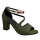 thumbnail image 5 of Amzcrzy Zapatos de mujer,Zapatos de mujer,Zapatillas de mujer, Sandalias de tacón grueso con hebilla y tiras para mujer, tacones altos con cuentas y boca de pez. Sandalias Mujer Zapatillas De Casa, 5 of 5