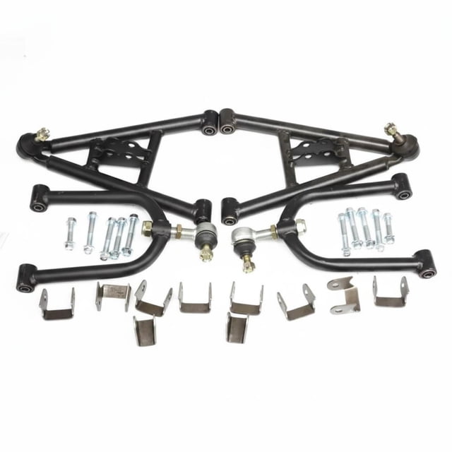 twisto And Kart Kart Front Damping System Kit Includes Mounting Brackets ATV Front A Arm Set Metal Build and Kart Kart Swing Arm Assembly for DIY Builders, Rocker Arm W Lug