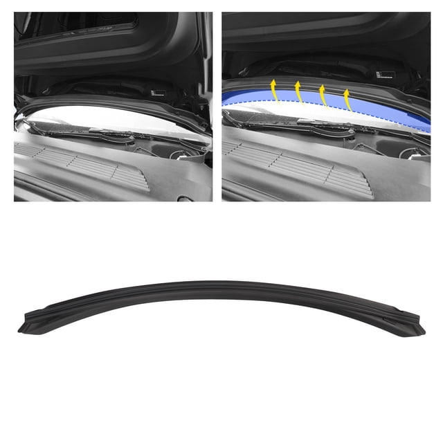 Front Hood Water Barrier Strip, Front Hood Seal Weather Strip Hood Seal Guard Strip Replacement
