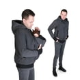 thumbnail image 1 of Suéter de canguro multifuncional para papá con explosiones de deseos, suéter de otoño e invierno para hombre, abrigo Spot, 1 of 5