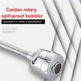 thumbnail image 3 of Flexible Kitchen Tap Head Water Saving Faucet Extender Sink Spray Aerator Home, 3 of 11
