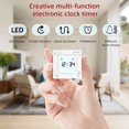 thumbnail image 3 of 1 custom setting flip vibration reminder timer flip countdown alarm clock, 3 of 6