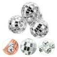 thumbnail image 5 of Rhewides 12 pcs Glass Reflective Disco Party Decorations Hanging Disco Balls 1.18incn, 5 of 10