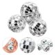 thumbnail image 1 of unbranded 12Ud Bola Colgante Plata Para Ambiente Disco Fiesta Y Celebraciones, 1 of 8