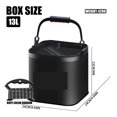 thumbnail image 2 of Portable Foldable Fishing Bucket Live Bait Fishing Bag EVA Fish Bucket Fish Protection Water Box ,Versatile Storage, 2 of 8