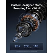 DREO Tower Fan for Bedroom, 28 ft/s, 20dB Quiet Oscillating Bladeless Fan with Remote, 9 Speeds, 4 Modes, 12H Timer, LED Display, Standing Floor Fan Powerful for Indoor Home Office Room, 42 Inch