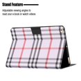 thumbnail image 2 of Case for iPad 6th Generation, Plaid Design Cute Stylish Shockproof Cover with Kickstand Magnetic Flip Folio Case for iPad 6th Generation 9.7 inch,Lightpurple, 2 of 6