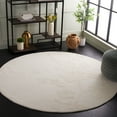 thumbnail image 2 of SAFAVIEH Ebony Malvina Floral Area Rug, Ivory, 6' x 6' Round, 2 of 7