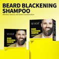 thumbnail image 3 of Champú tinte para barba SEVICH 10 x 15 ml, negro, cobertura de canas, 3 of 7