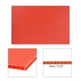 thumbnail image 3 of Unique Bargains Corrugated Plastic Sheets,8 Inch x 12 Inch,Waterproof Sign Blank Board Red 5pcs, 3 of 3