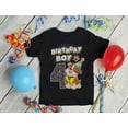 thumbnail image 3 of Paw Patrol Four Birthday Shirt Paw Patrol 4 Year Birthday Shirt Boy - Perfect for Boys Featuring Zuma, Rocky, Marshall & Rubble Prints, 3 of 6