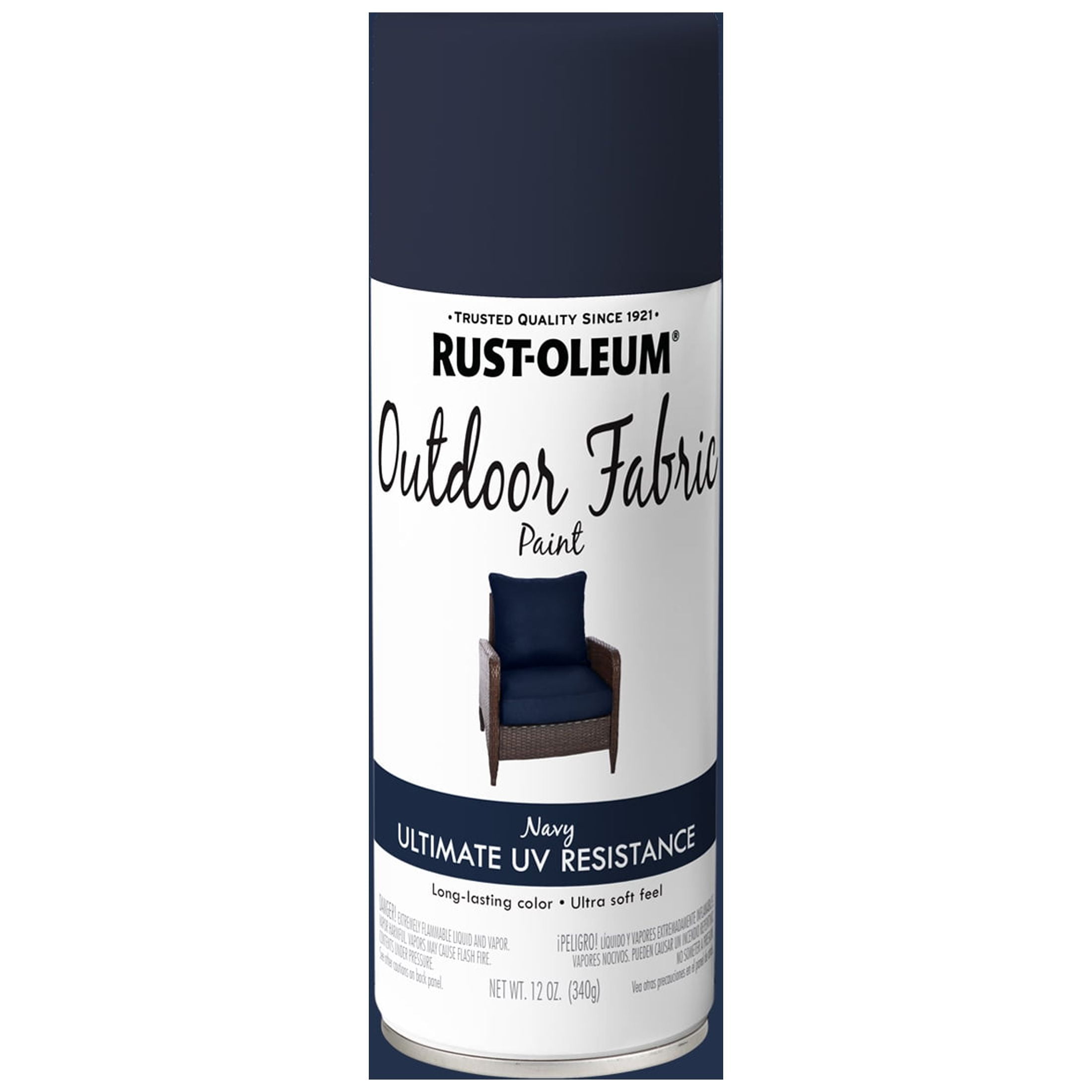 Navy, RustOleum Specialty Fabric Spray Paint358832, 12 Oz, 59 OFF