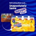 thumbnail image 3 of Snapple Natural Peach, Bottled Tea Drink, 8 fl oz, 8 Mini Bottles, 3 of 13