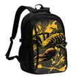 thumbnail image 1 of Fotbe Urban Graffiti Scorpion Illustration Mochila con Estampado y Puerto USB para Hombre y Mujer, Mochila Antirrobo, Mochila de Viaje, Mochila Escolar, Mochila Universitaria, 1 of 7