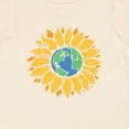 thumbnail image 4 of Inktastic Earth Sunflower Boys or Girls Baby T-Shirt, 4 of 5