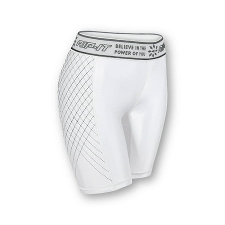 RIP-IT Softball Period Protection Sliding Shorts, White - Walmart.com