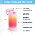 thumbnail image 2 of Botella de agua THERMOS FUNTAINER Kids de acero inoxidable de 350 ml, 2 of 7