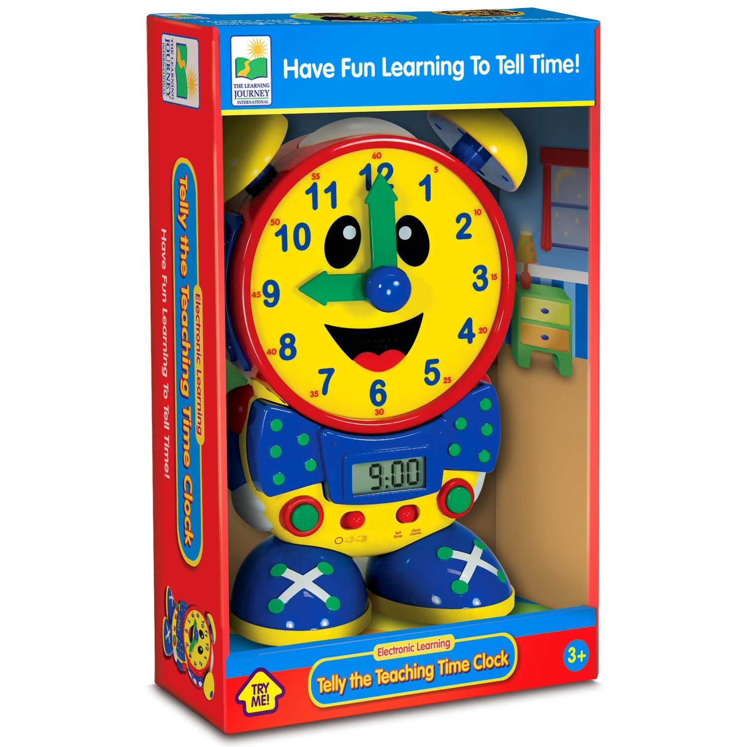 Telly The Teaching Time Clock Primary Colors Let Telly The
