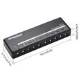 thumbnail image 2 of Fuente de alimentación para efectos de guitarra 9 salidas aisladas para efectos de 9V/12V/18V, 2 of 6