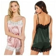 thumbnail image 5 of Pyjama en Dentelle pour Femmes d'Été 2 Pièces / Ensemble Décontracté Camisole de Maison, 5 of 5