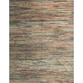 thumbnail image 1 of Ahgly Company Machine Washable Indoor Rectangle Abstract Light French Beige Brown Area Rugs, 2' x 3', 1 of 7
