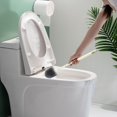 thumbnail image 4 of Clearance Under $10 Skegnu Toilet Brush Non Disposable Household Toilet Brush Hanging Plastic Long Handled Toilet Seat Cleaning Brush Toilet Cleaner, 4 of 6