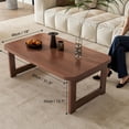 thumbnail image 1 of Mesa de centro plegable japonesa, mesa baja plegable de bambú, adecuada para sentarse en el suelo, mesa de centro portátil sin montaje, adecuada para comedor en sala de estar Zen, 1 of 2