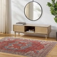 thumbnail image 6 of Hauteloom Saif Hallway, Kitchen Machine Washable Runner Rug - Traditional - Burgundy, Dark Pink, Blue - 2'6" x 7'3", 6 of 10