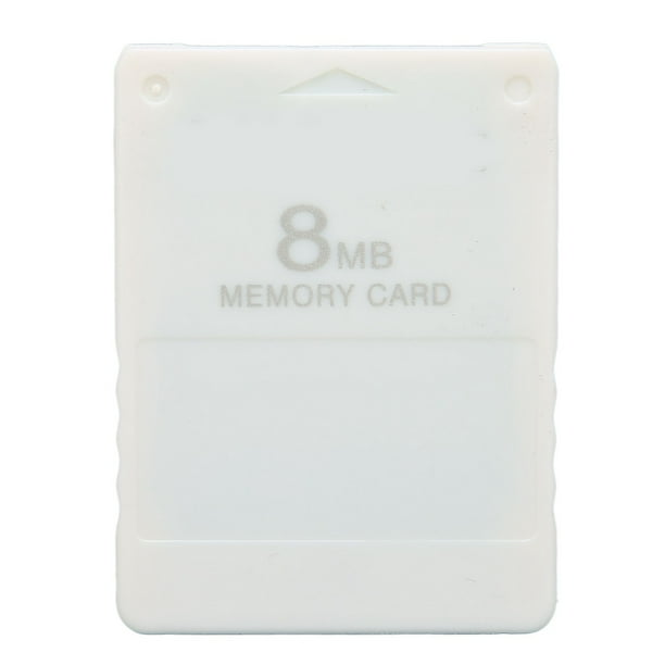 Tarjeta de memoria de 8 MB Plug and Play FMCB1.966 Tarjeta de memoria externa de juegos de alta velocidad para PS2White