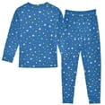 thumbnail image 3 of Pajama Football Stars Cute Comfortable Cotton Two-piece Pajama Set, 3 of 7