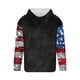 thumbnail image 4 of Sudadera con capucha para hombre, informal, con cordón, estampado navideño, deportiva, blusa de poliéster, 4 of 4