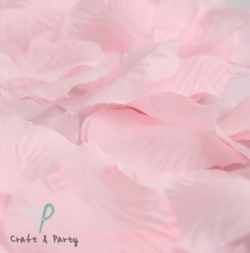 Party’s Floral Decorations Favor Details about   100 Pink Color Silk Rose Petals Weddings 