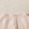 thumbnail image 6 of Tiijoy Girls Summer Outfits Solid Sleeveless Strap Peplum Top Shorts Set, 6 of 8