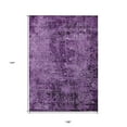 thumbnail image 3 of HomeRoots 563149 9 x 12 ft. Purple Abstract Washable Non Skid Indoor Outdoor Rectangle Machine Woven Area Rug, 3 of 3