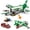 green, variant on City-Airport Cargo-Plane Building Block Set,Working-Car,Luggage-Tray,Movable-Stairs toys Compatible with major brands(383PCS)
