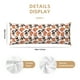 thumbnail image 3 of Fotbe Sushi Roll Funda para Almohada Corporal con Diseño, Funda de Microfibra Ultrasuave de 20x54 Pulgadas, Ropa de Cama Elegante, 3 of 7